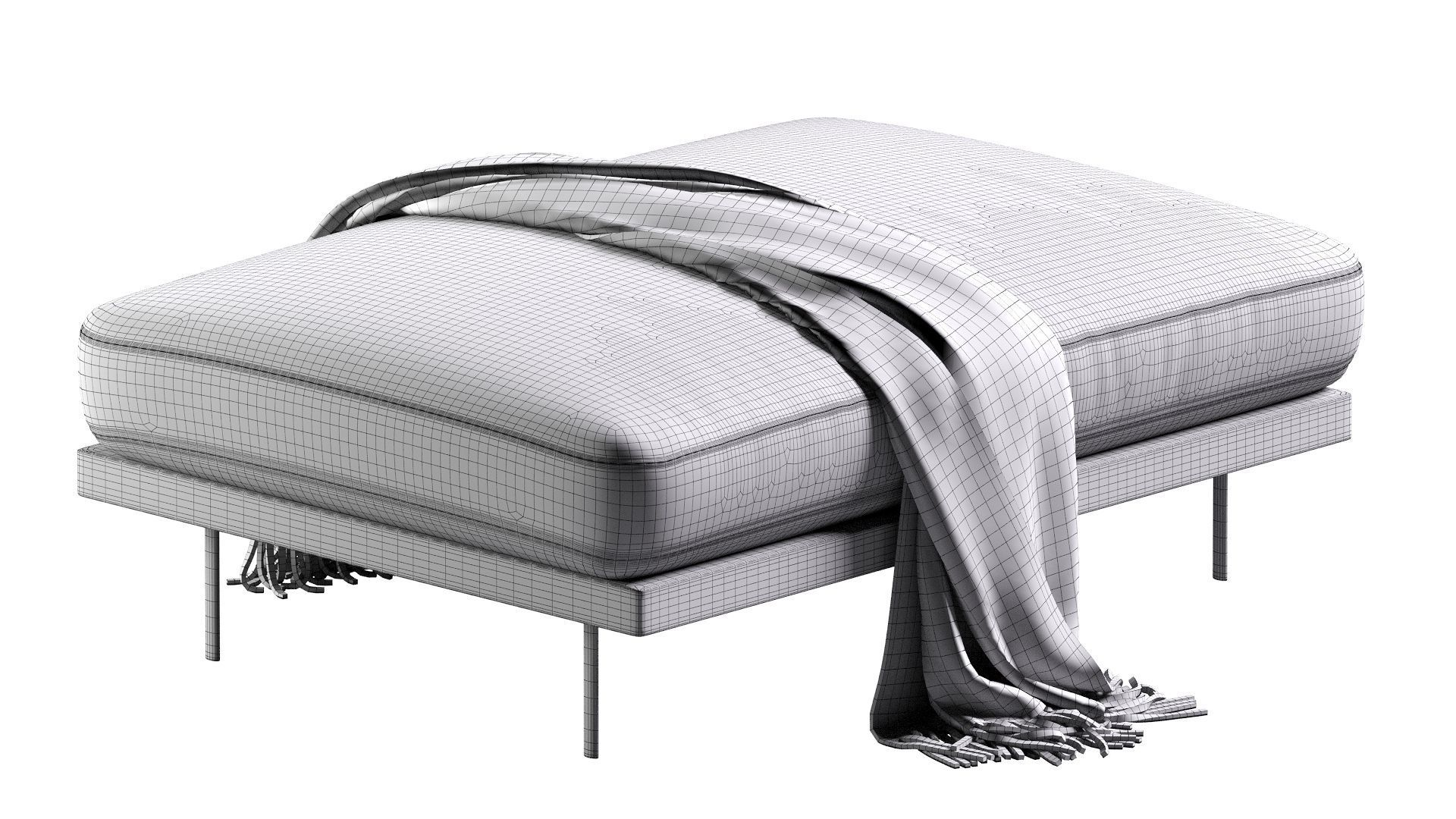 Naviglio pouf 3D model_9