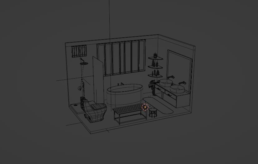 Bathroom 3D model_11