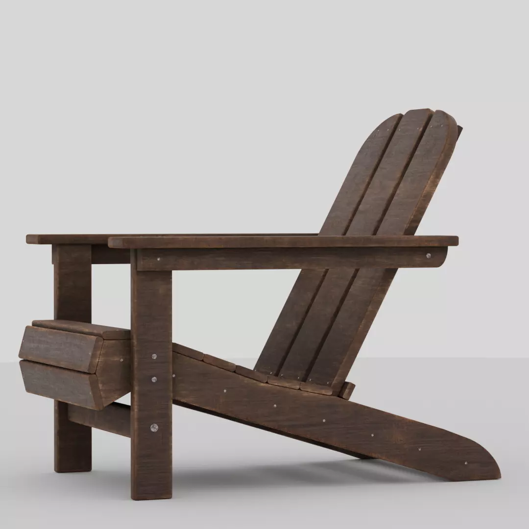 Adirondack Chair Free 3D model