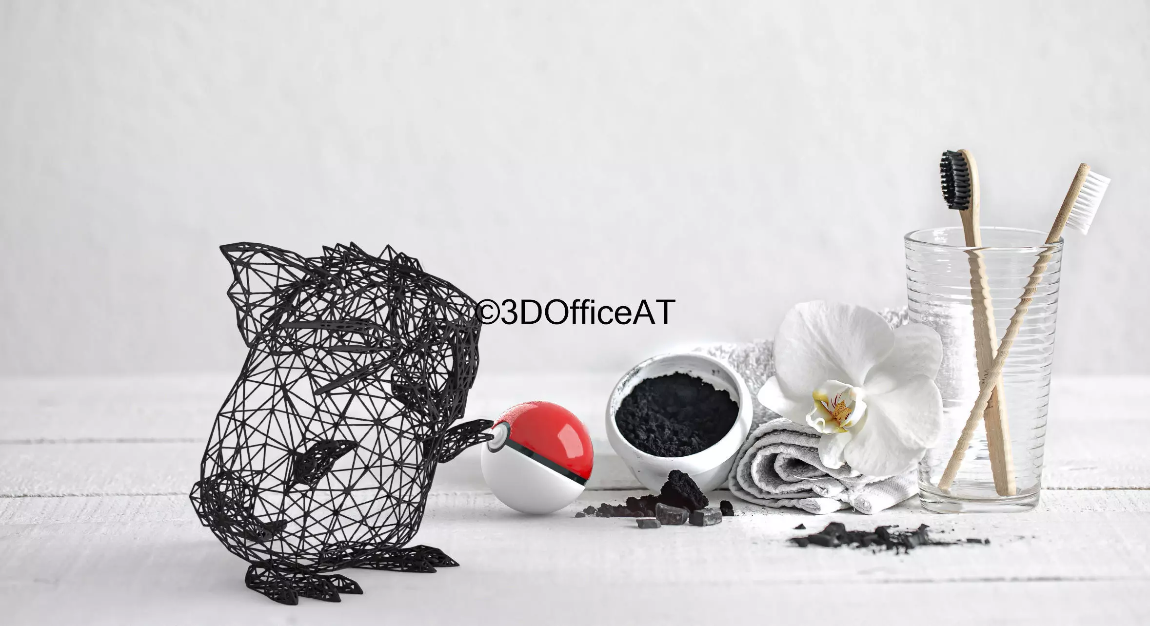 020 Raticate Pokemon Wiremon Figure 3D print model