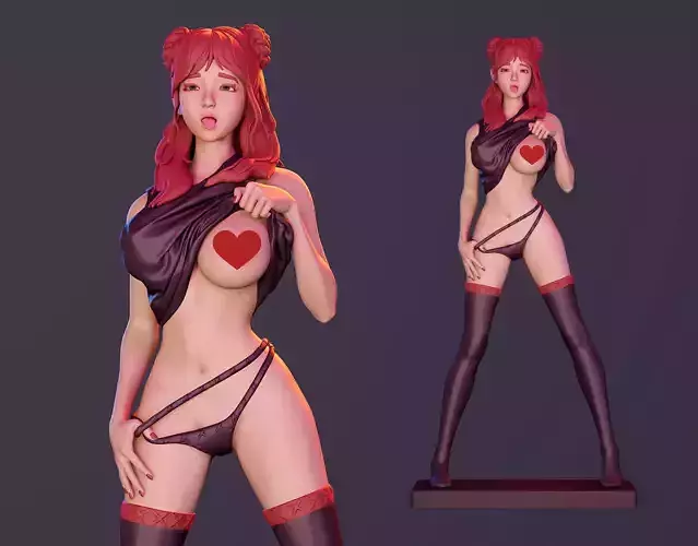 3D Print model - GIRL