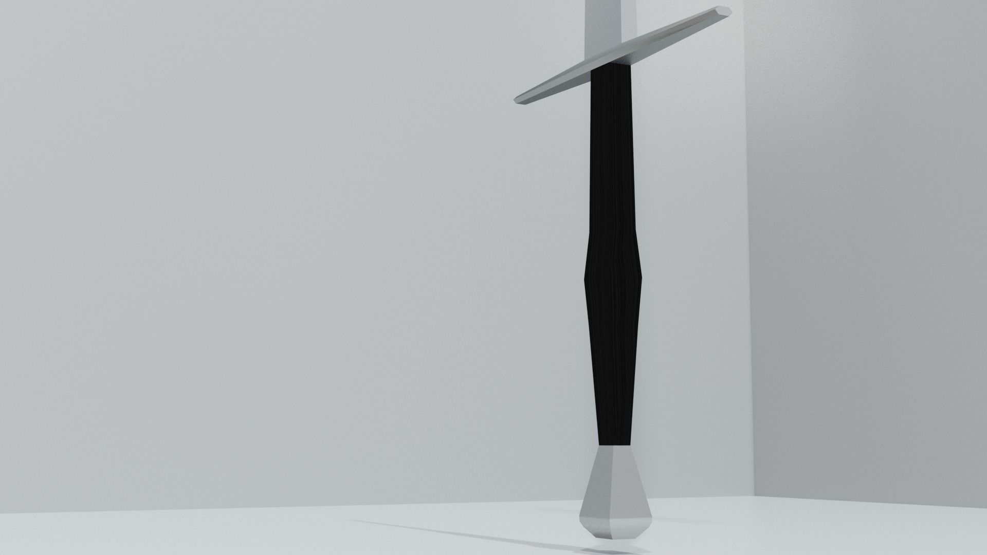 Spadone Sword 3D model_2