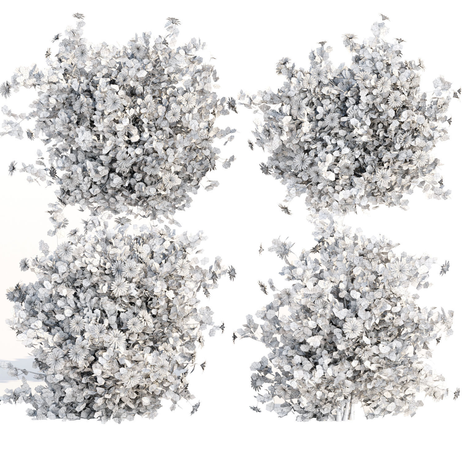 60 Bush models collection vol 10 3D Model _91