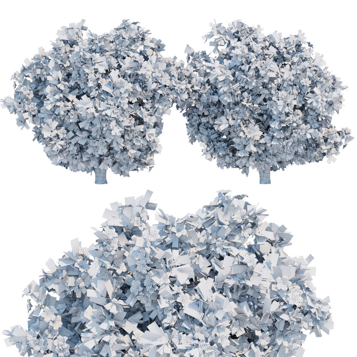 60 Bush models collection vol 10 3D Model _88