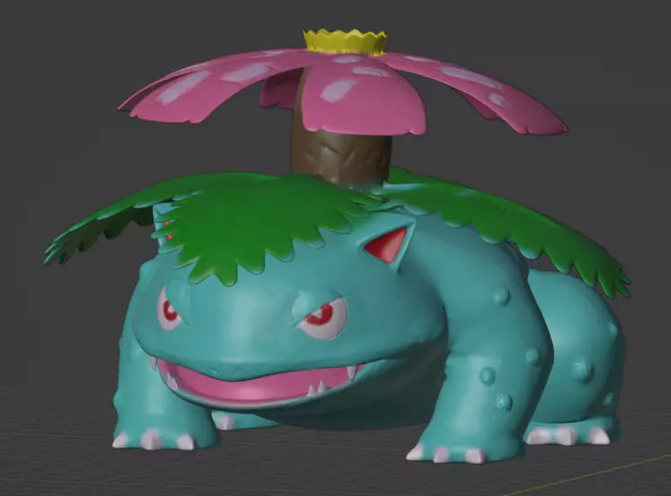 Venusaur 3D print model