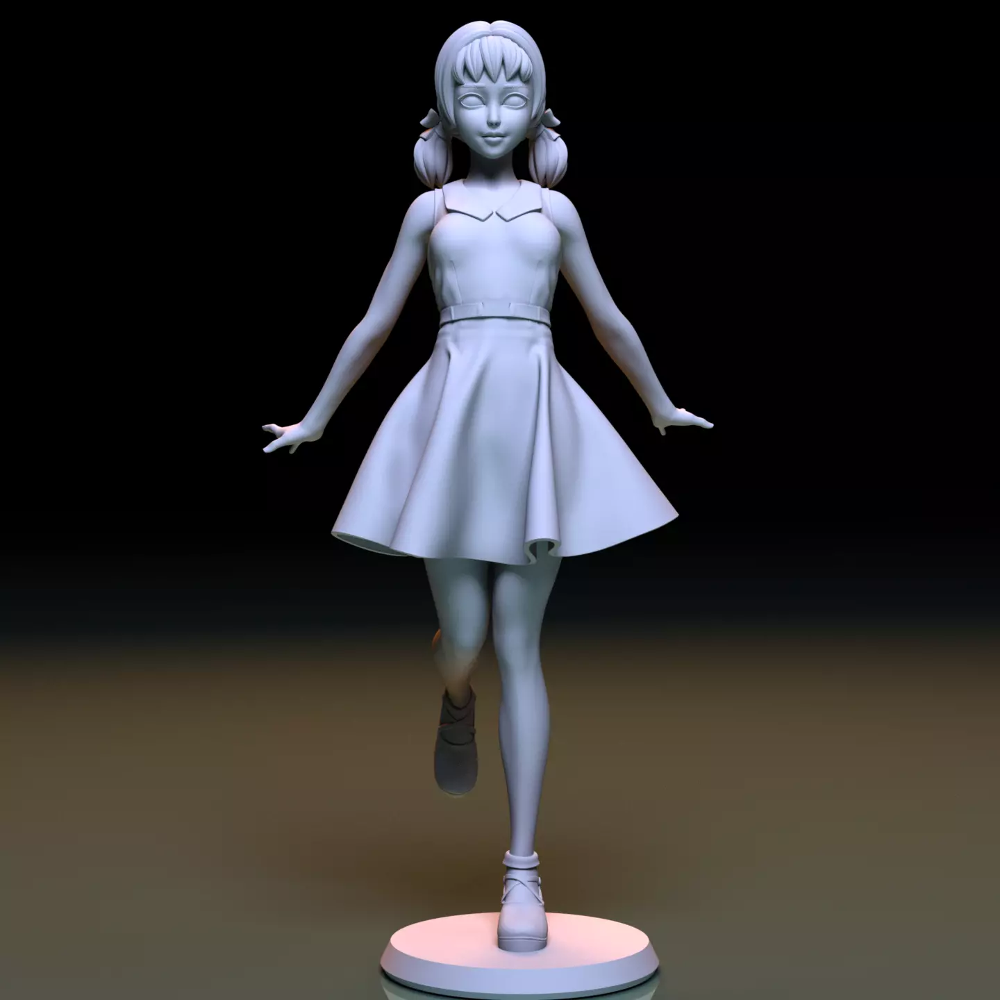 Minamoto Shizuka Fanart - When she was 18 years old  3D print model_0
