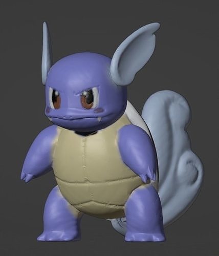Wartortle  3D print model