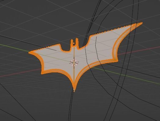Batman Blade 3d Model Weapon Batman 3D model_2