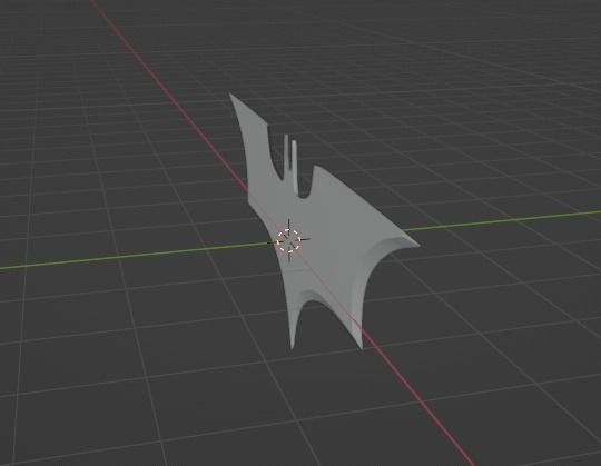 Batman Blade 3d Model Weapon Batman 3D model_3
