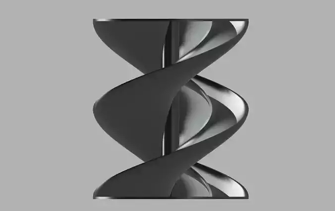 Mini Vertical wind turbine blade  3D print model