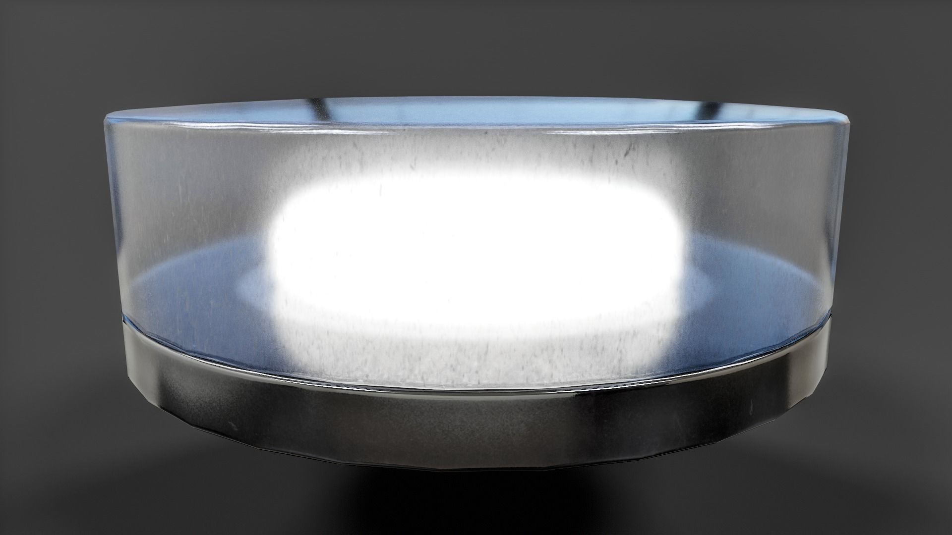 Bathroom Ceiling Light V01 - Low Poly Low-poly 3D model_16