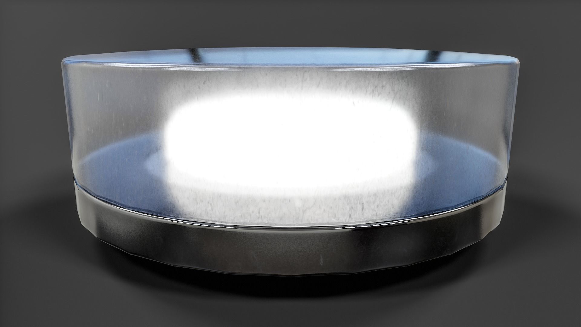 Bathroom Ceiling Light V01 - Low Poly Low-poly 3D model_12