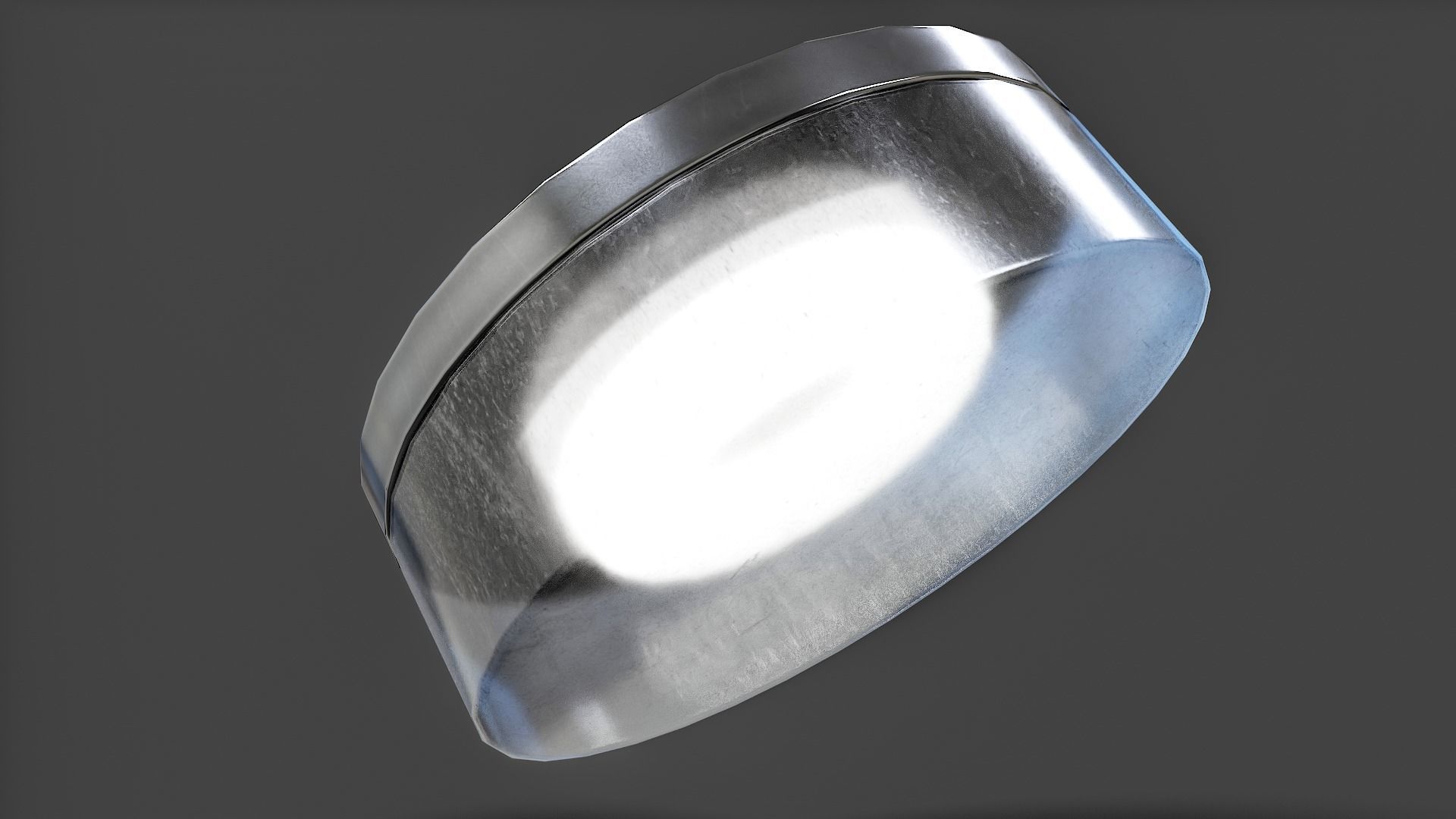 Bathroom Ceiling Light V01 - Low Poly Low-poly 3D model_44