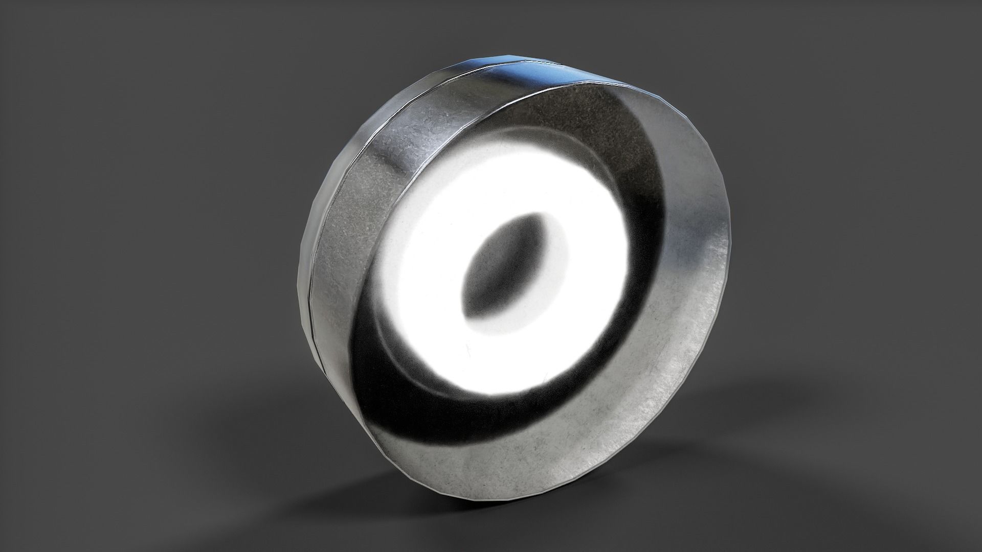 Bathroom Ceiling Light V01 - Low Poly Low-poly 3D model_40