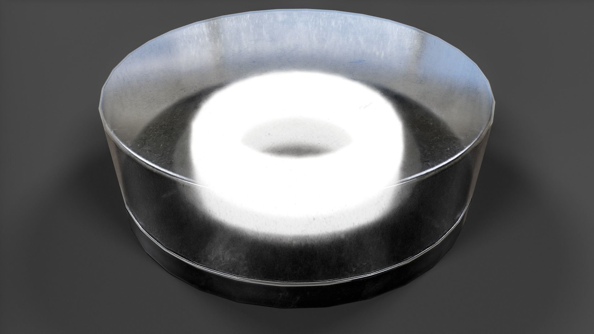 Bathroom Ceiling Light V01 - Low Poly Low-poly 3D model_3