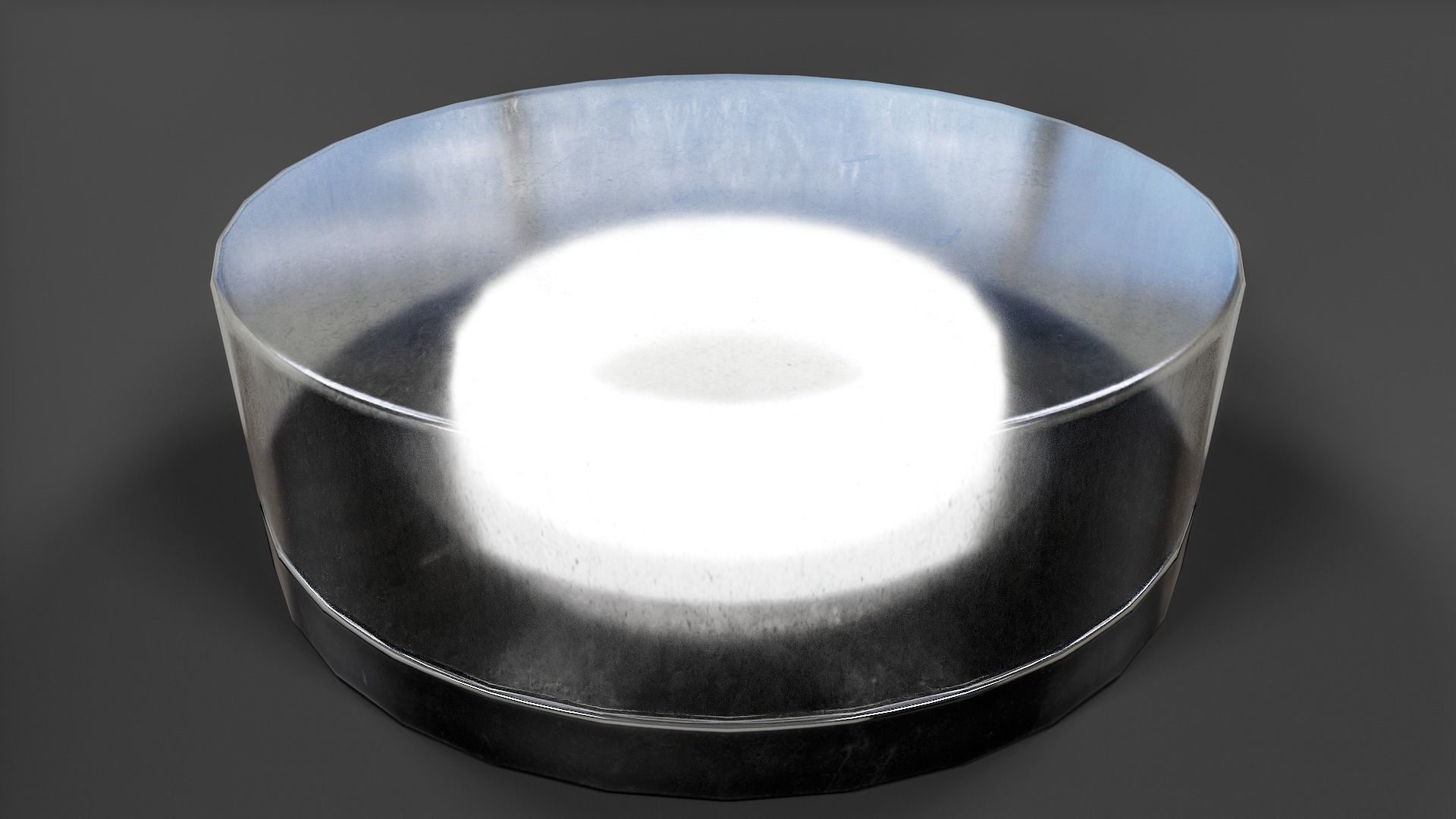 Bathroom Ceiling Light V01 - Low Poly Low-poly 3D model_5