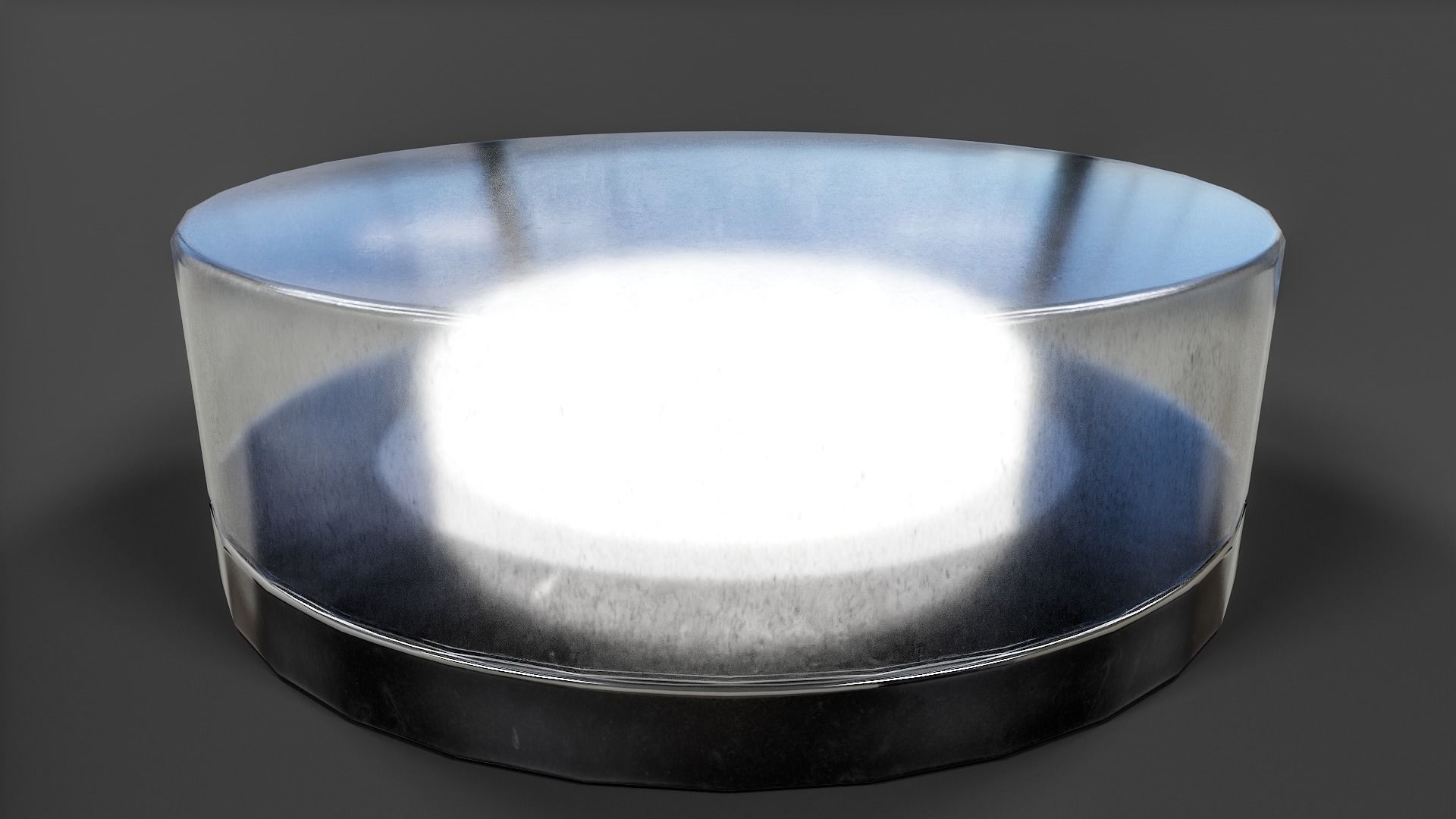 Bathroom Ceiling Light V01 - Low Poly Low-poly 3D model_8