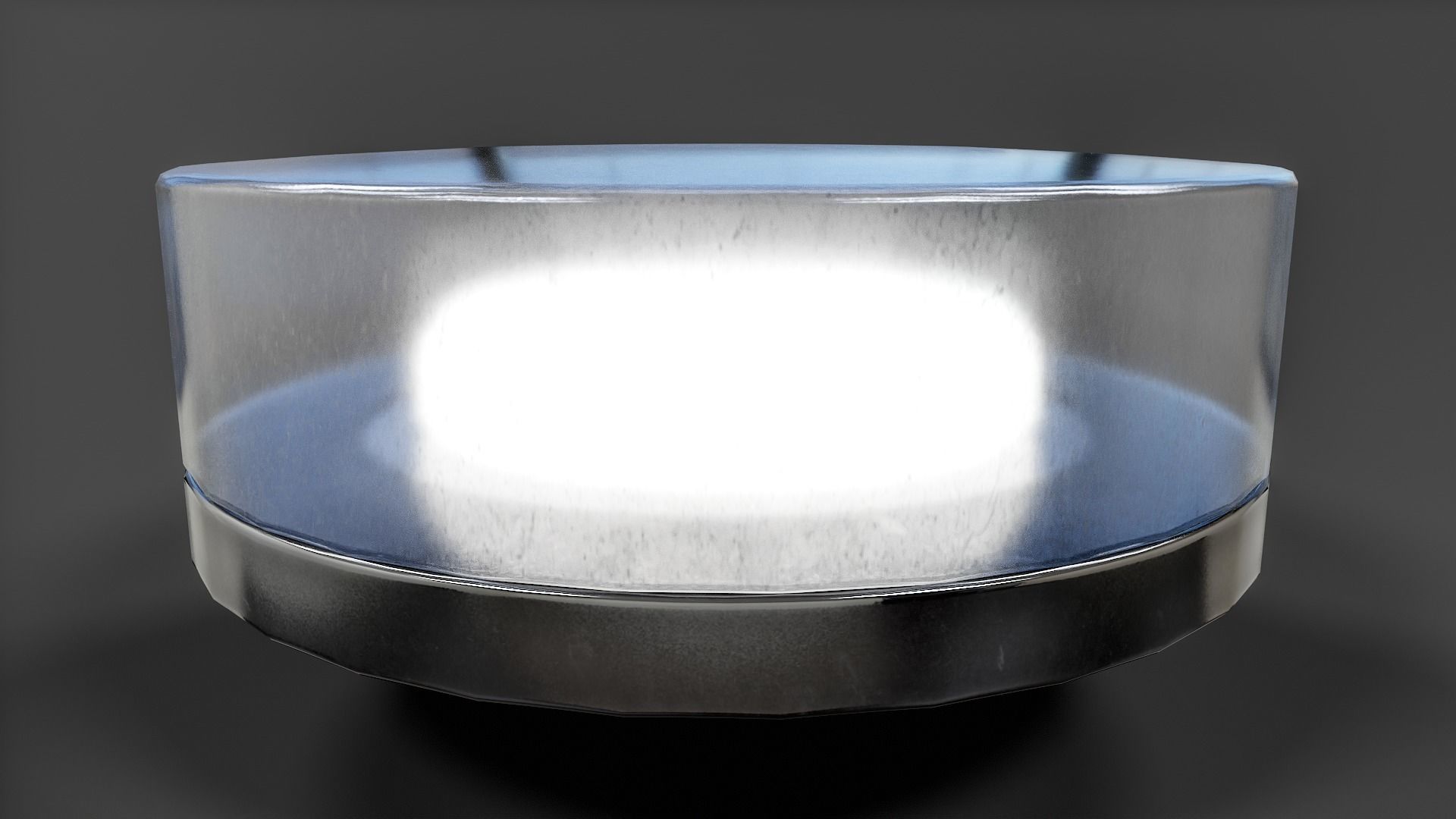 Bathroom Ceiling Light V01 - Low Poly Low-poly 3D model_14