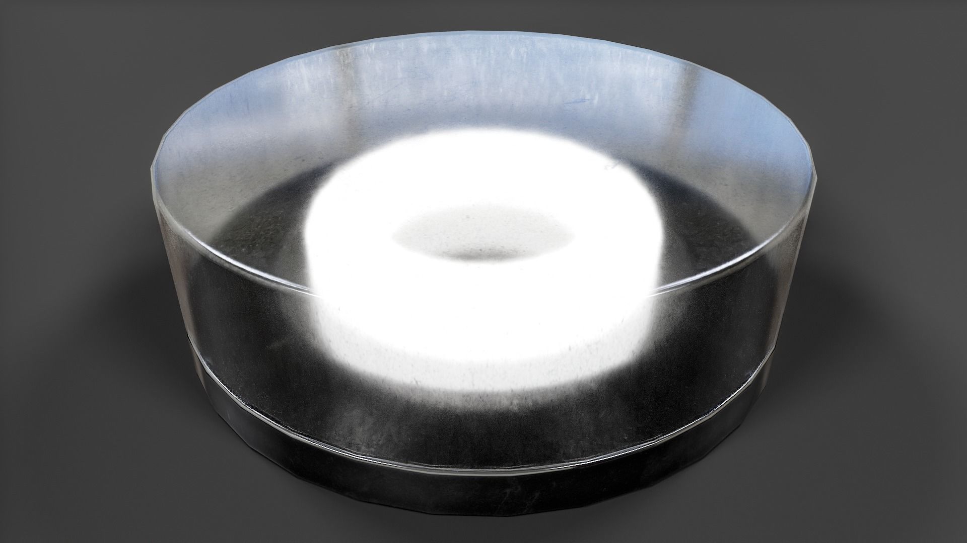 Bathroom Ceiling Light V01 - Low Poly Low-poly 3D model_4