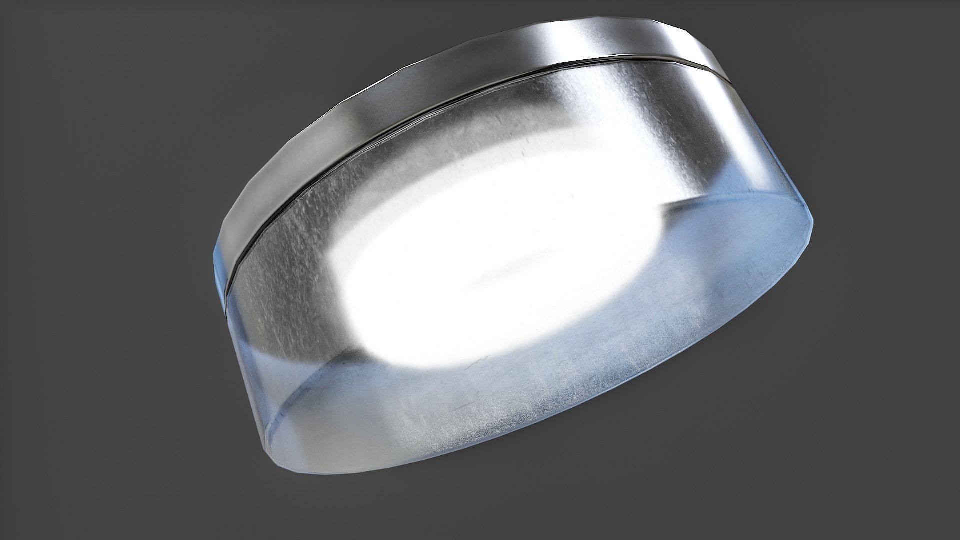 Bathroom Ceiling Light V01 - Low Poly Low-poly 3D model_45