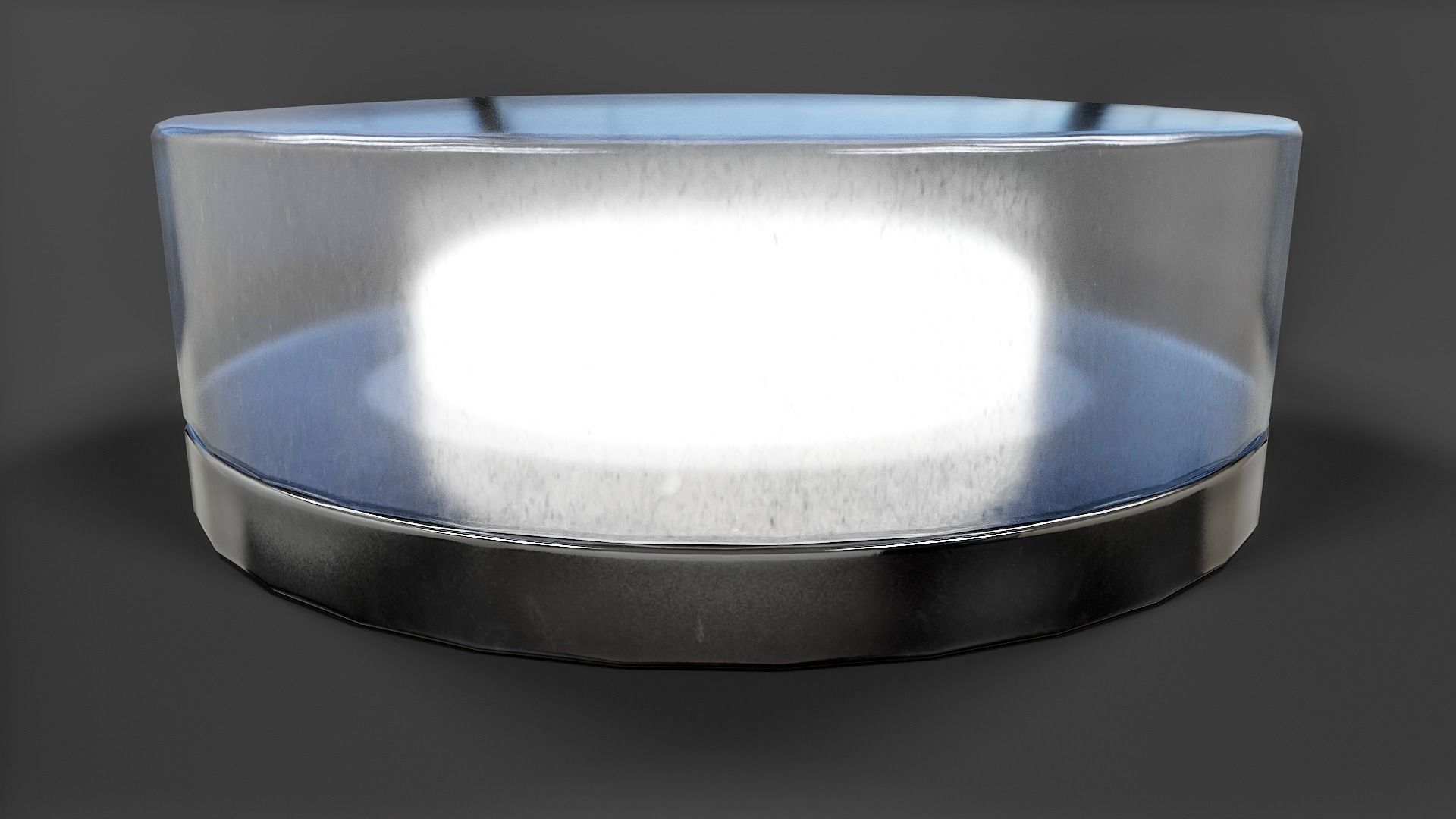 Bathroom Ceiling Light V01 - Low Poly Low-poly 3D model_10