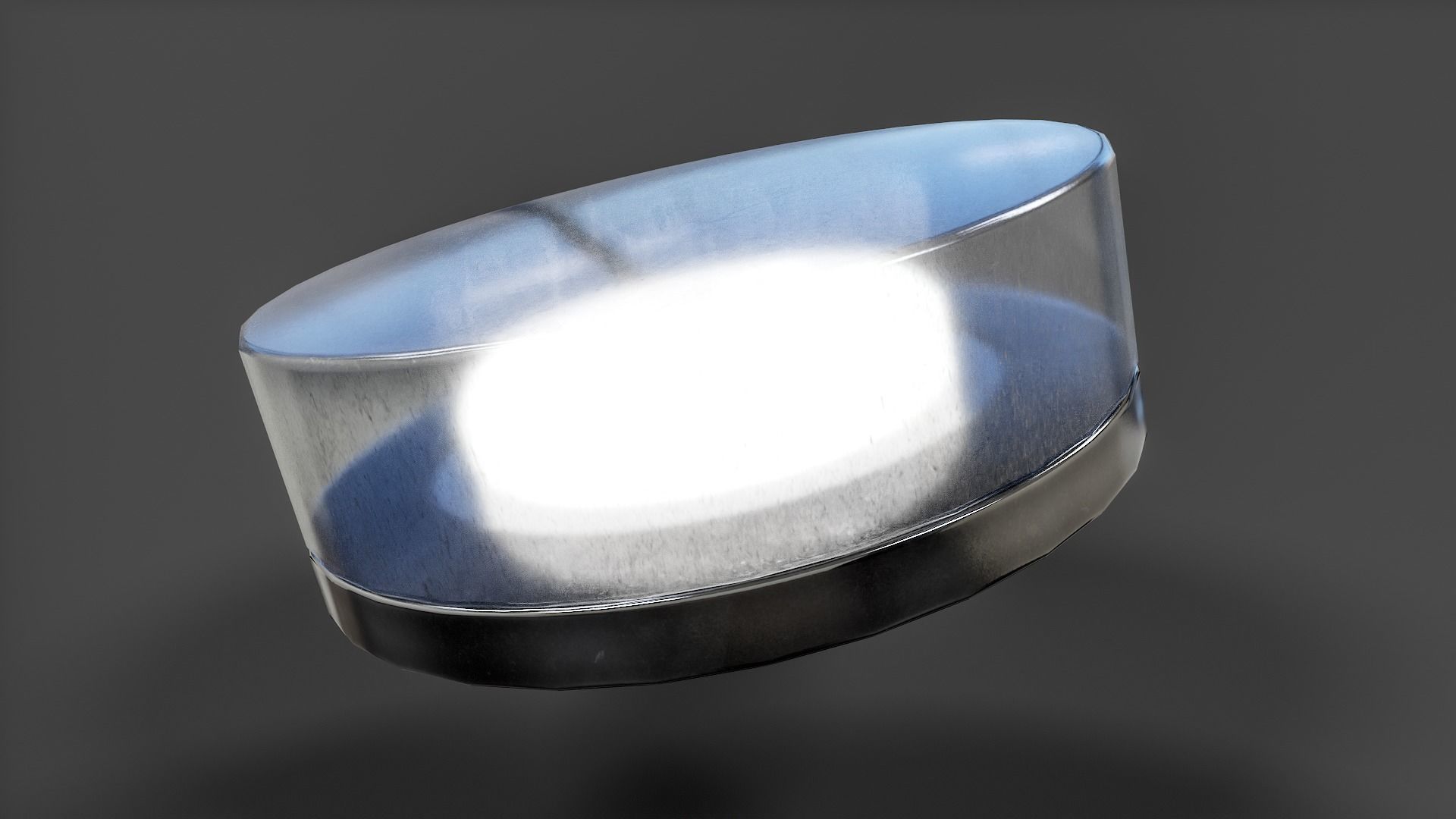 Bathroom Ceiling Light V01 - Low Poly Low-poly 3D model_26