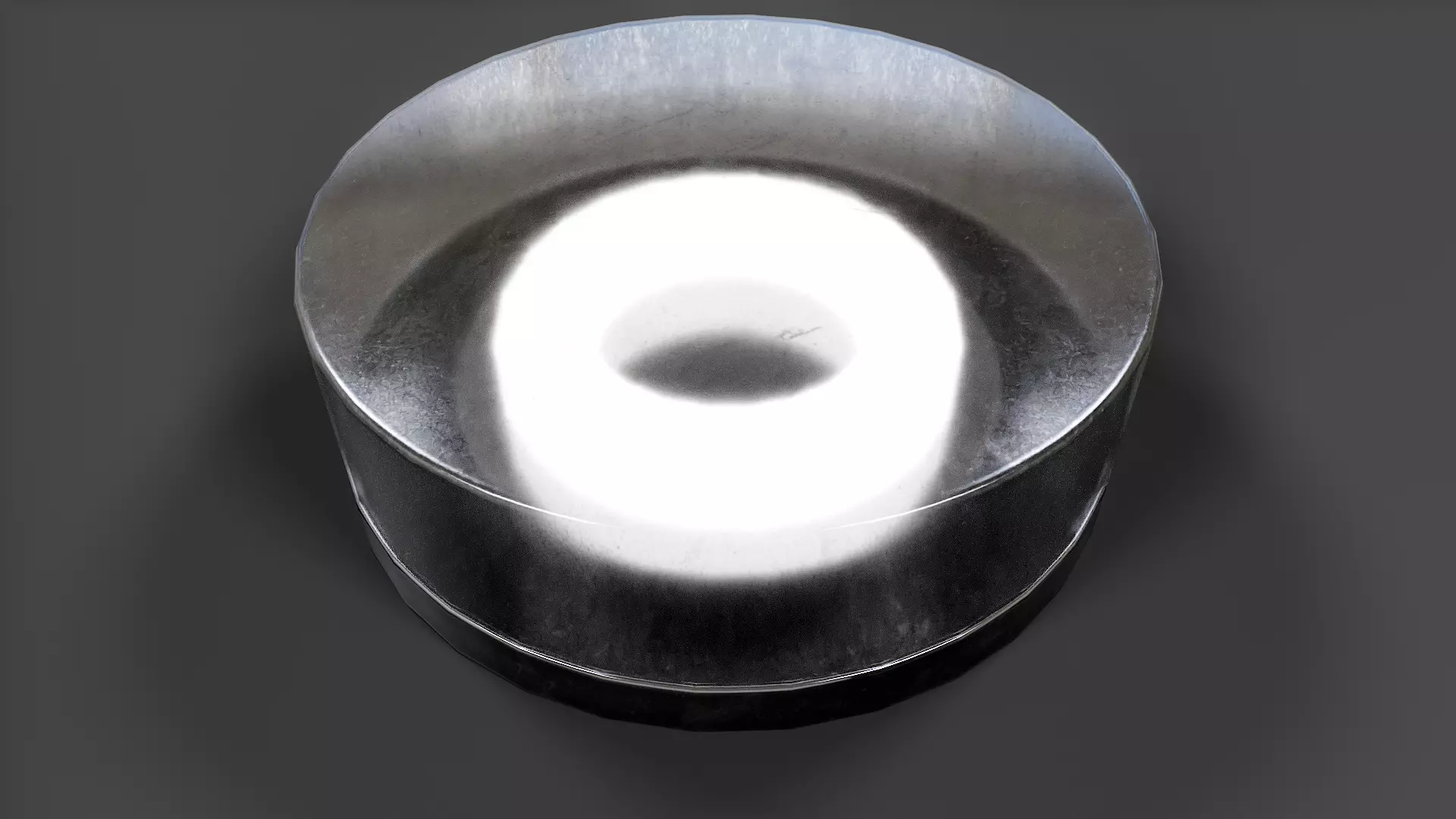 Bathroom Ceiling Light V01 - Low Poly Low-poly 3D model_0