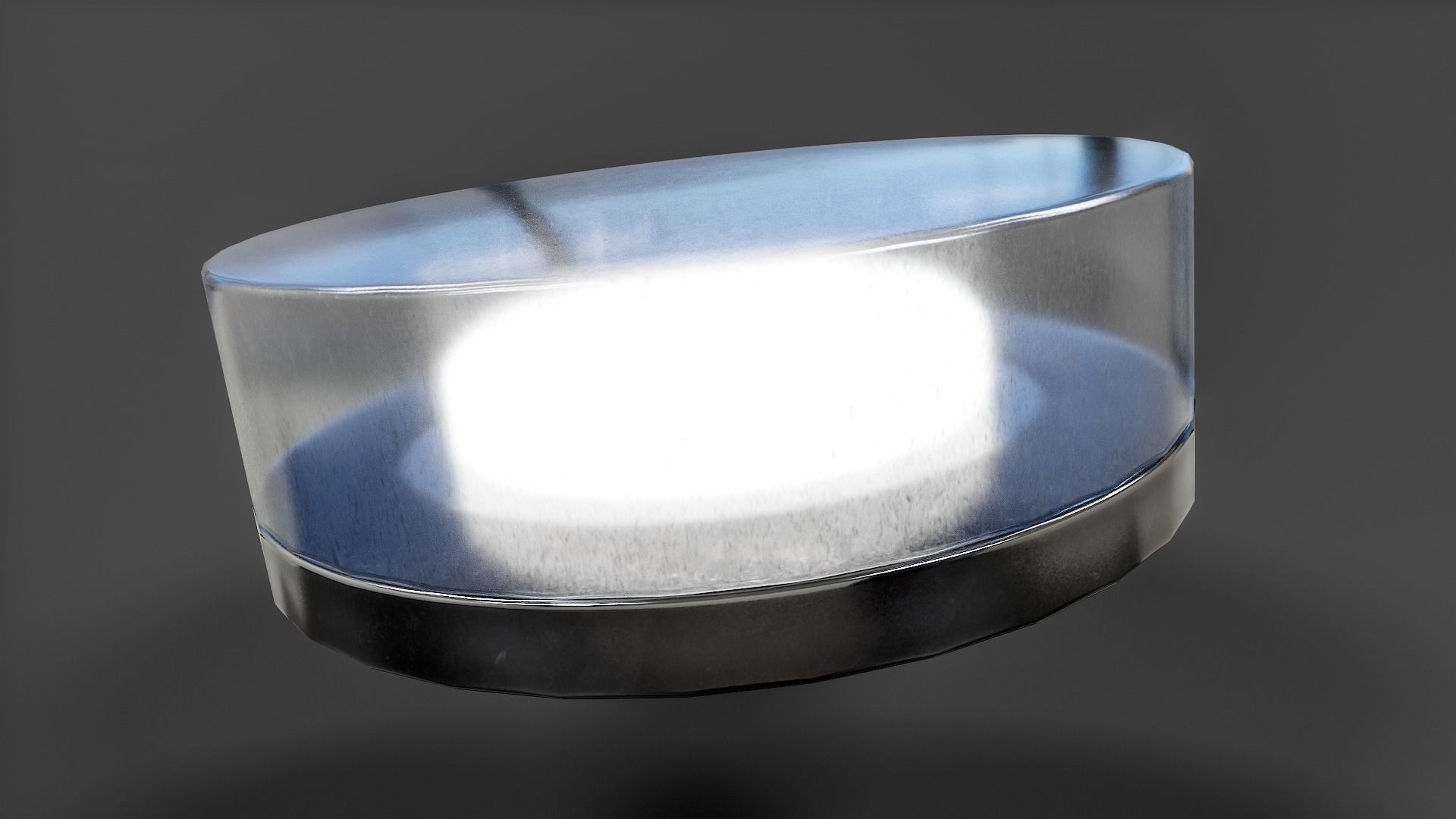 Bathroom Ceiling Light V01 - Low Poly Low-poly 3D model_25