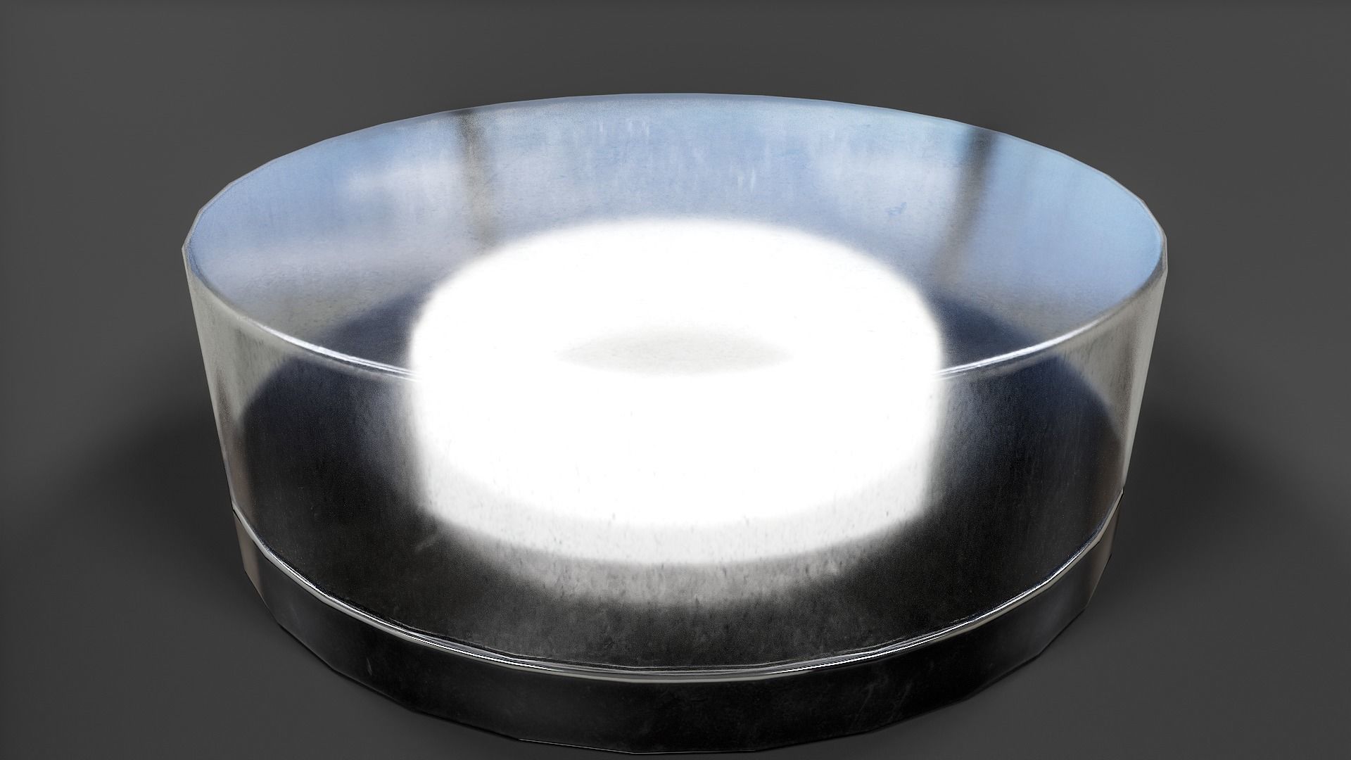 Bathroom Ceiling Light V01 - Low Poly Low-poly 3D model_6