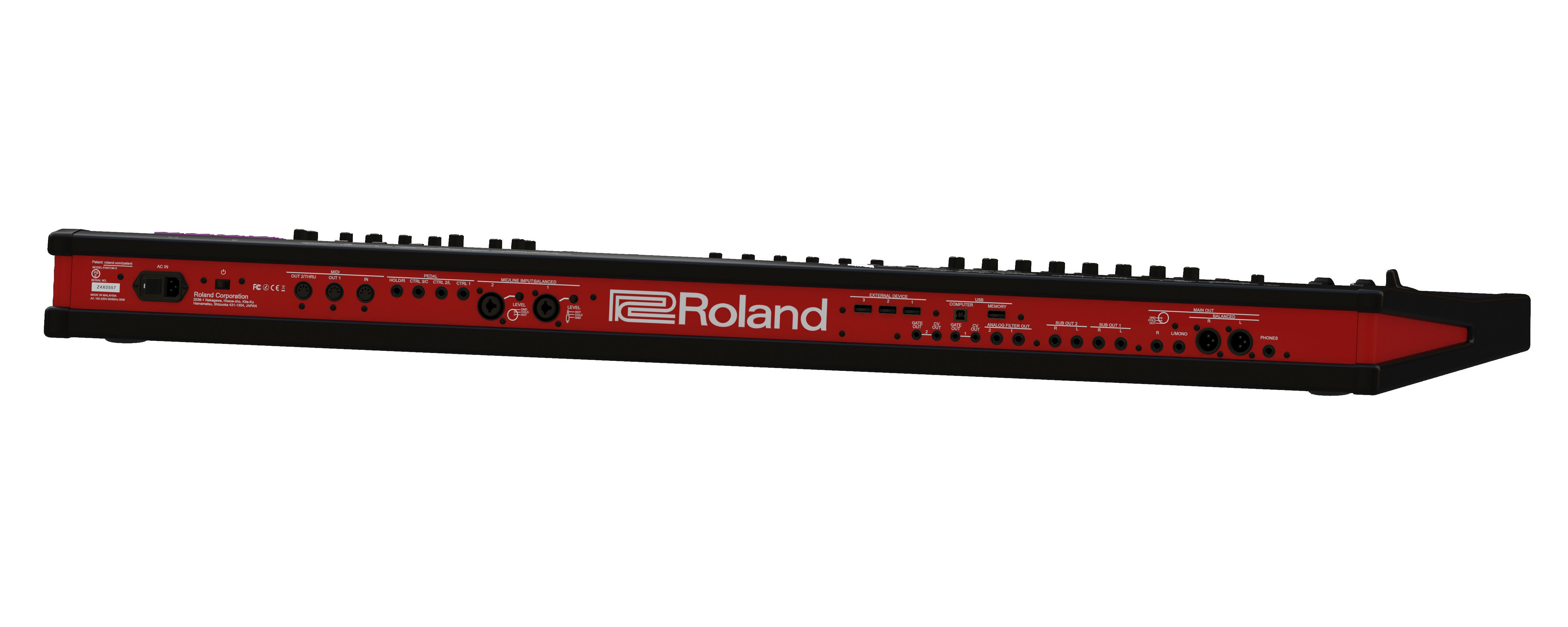 Roland Fantom 6 3D model_3