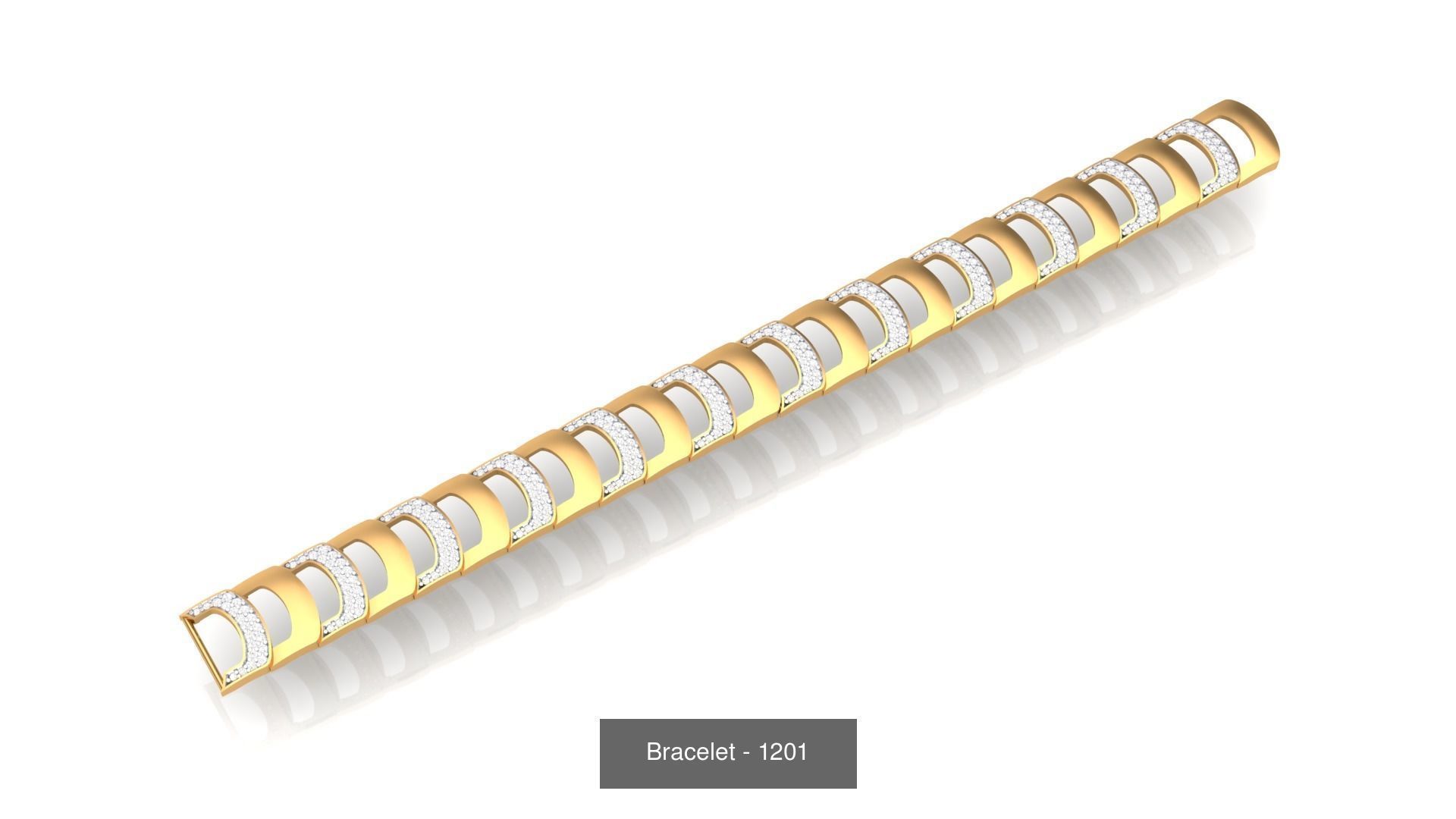 74 Chain Bracelet Unisex Bracelets Pack 3D Model Collection_99