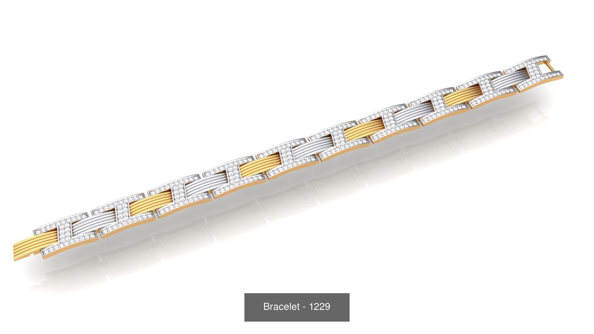 74 Chain Bracelet Unisex Bracelets Pack 3D Model Collection_74