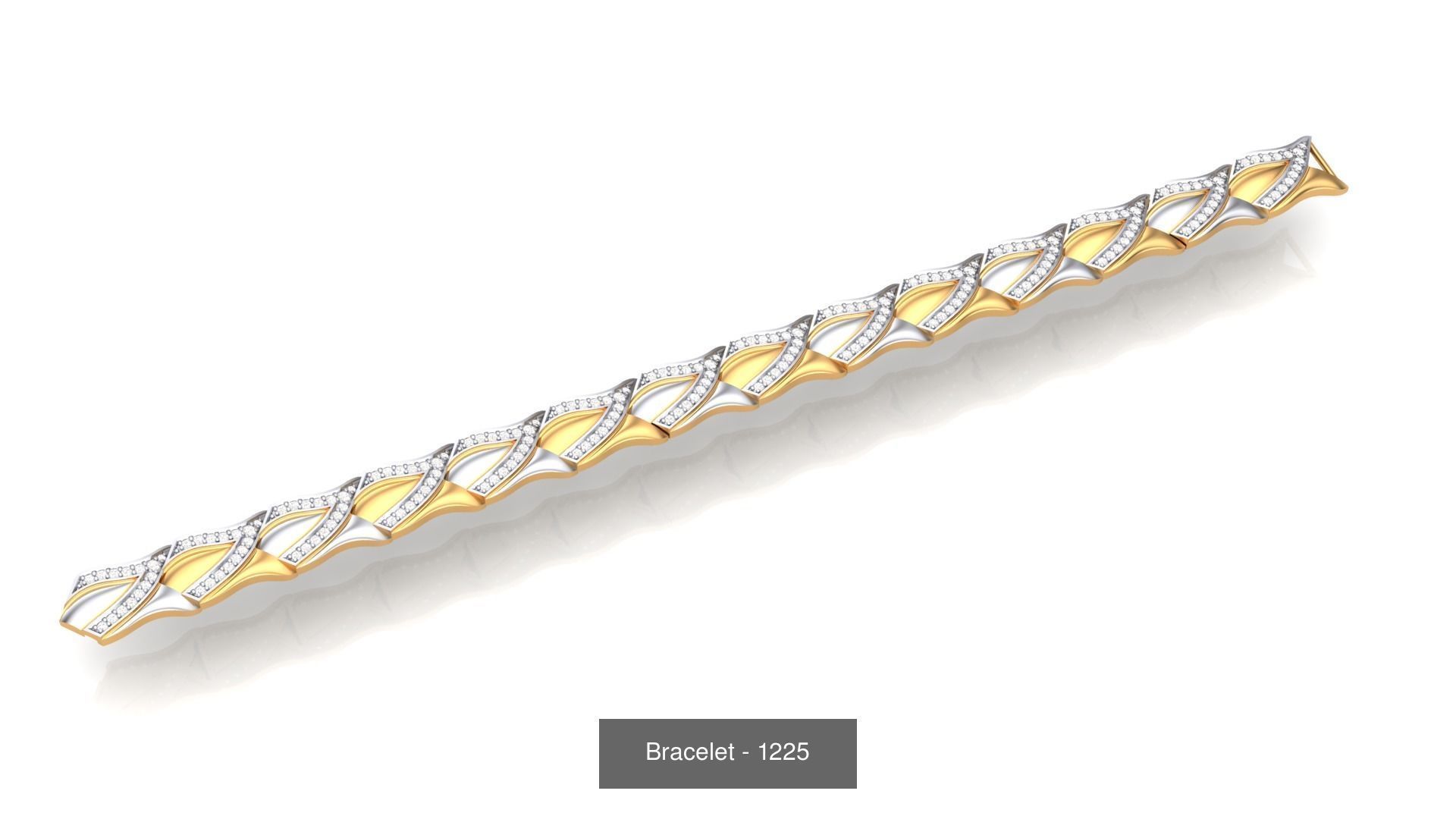 74 Chain Bracelet Unisex Bracelets Pack 3D Model Collection_77