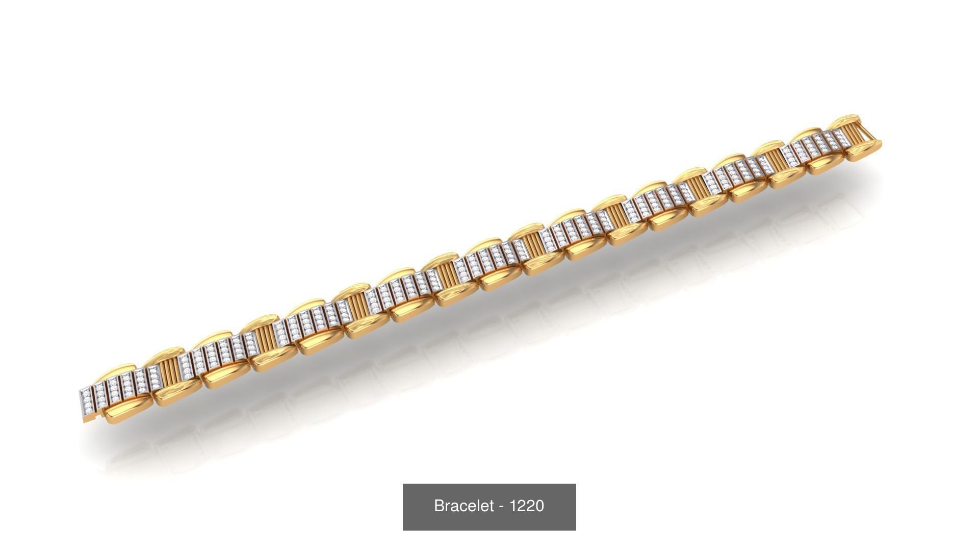 74 Chain Bracelet Unisex Bracelets Pack 3D Model Collection_81