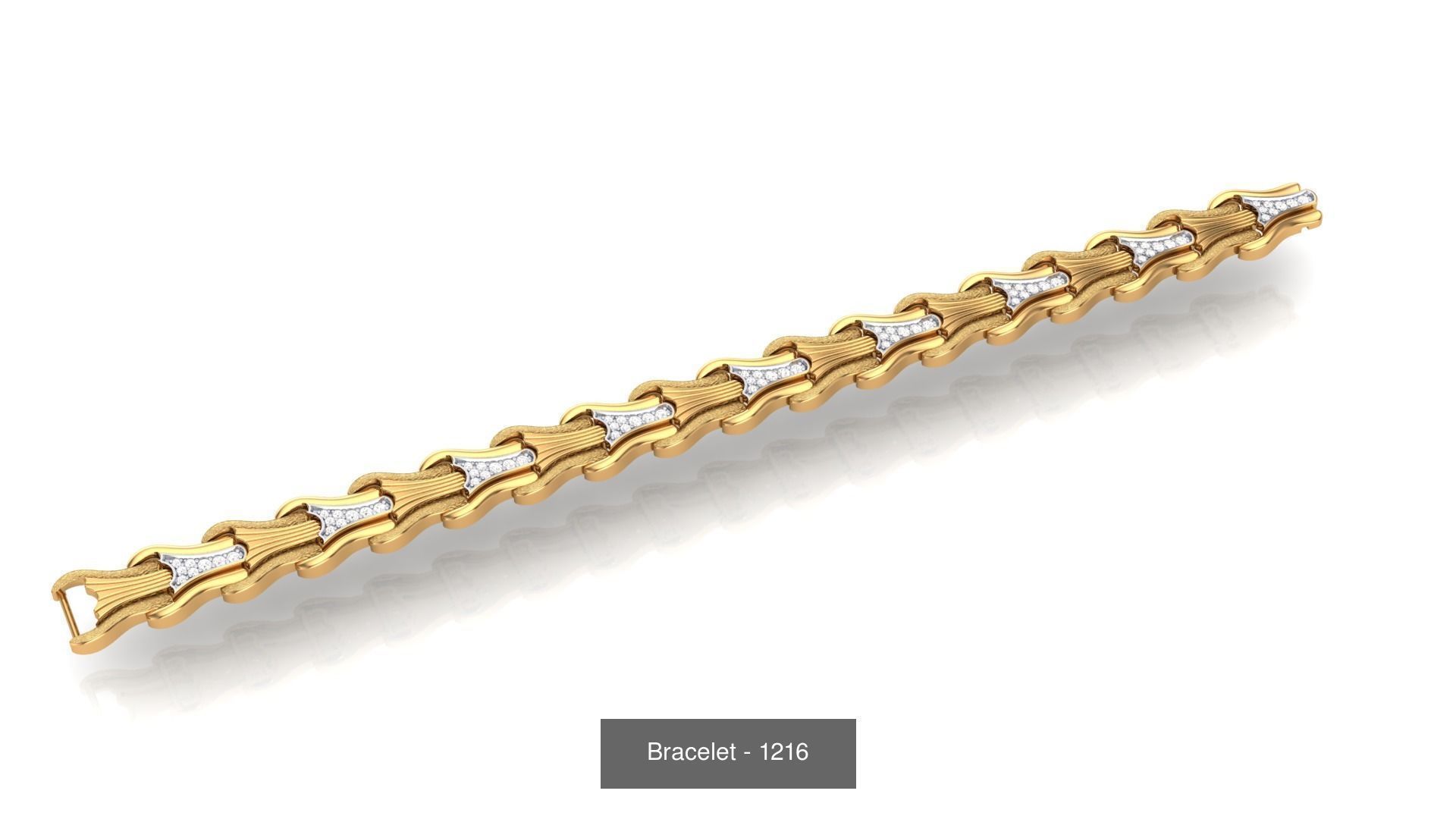 74 Chain Bracelet Unisex Bracelets Pack 3D Model Collection_85