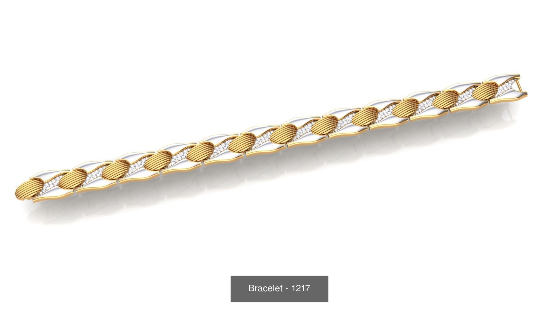 74 Chain Bracelet Unisex Bracelets Pack 3D Model Collection_84