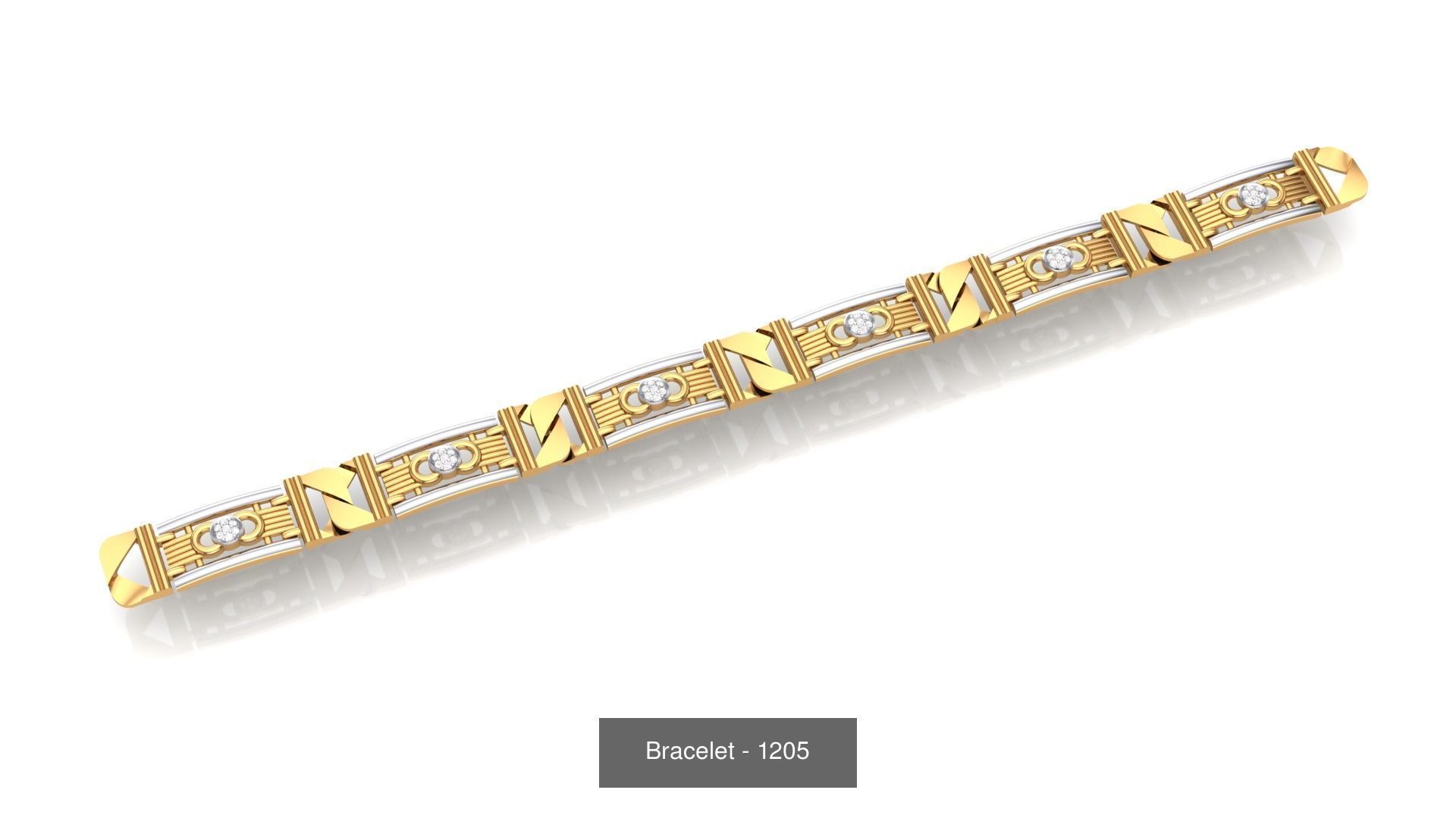 74 Chain Bracelet Unisex Bracelets Pack 3D Model Collection_95