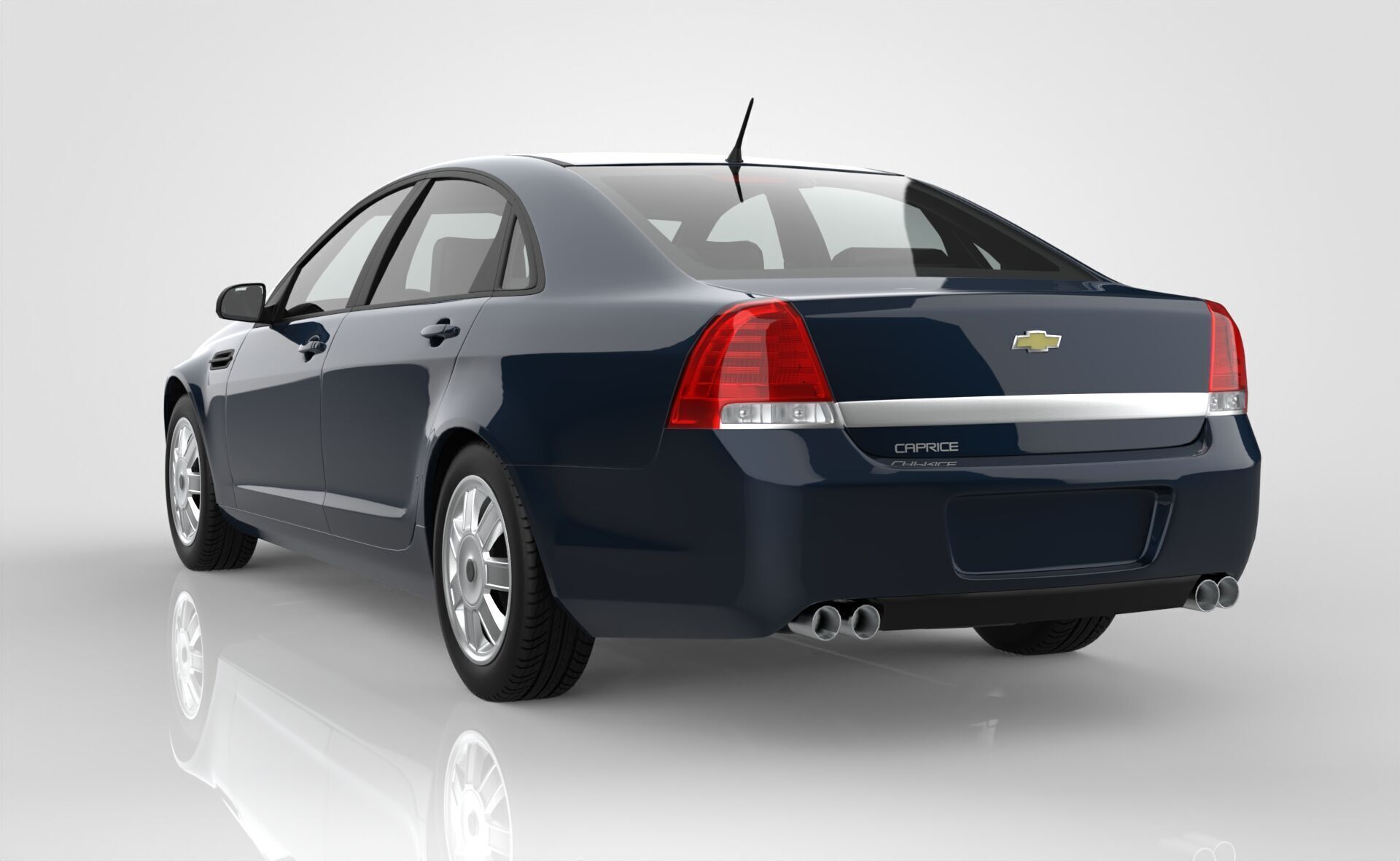 Chevrolet Caprice 2012 3D model_3
