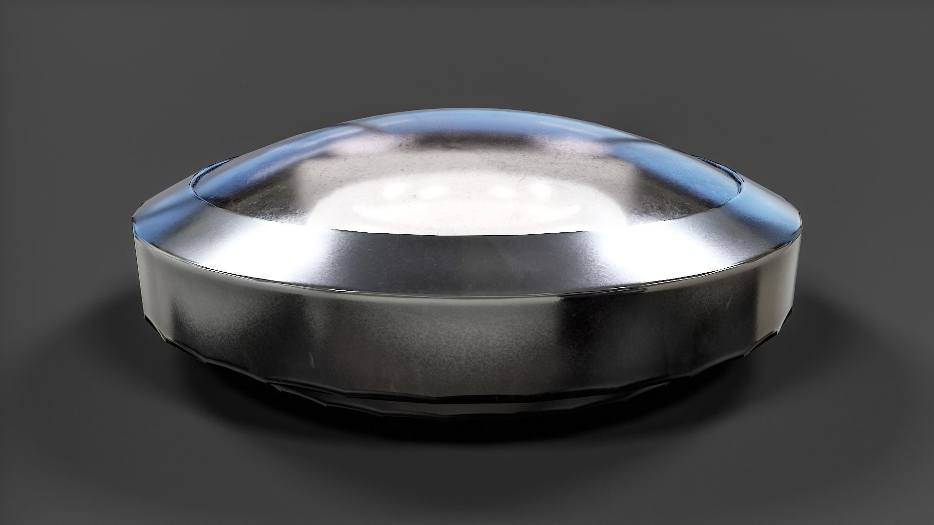 Bathroom Ceiling Light V02 - Low Poly Low-poly 3D model_11