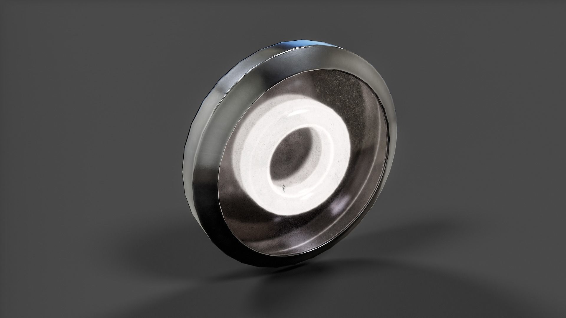 Bathroom Ceiling Light V02 - Low Poly Low-poly 3D model_42