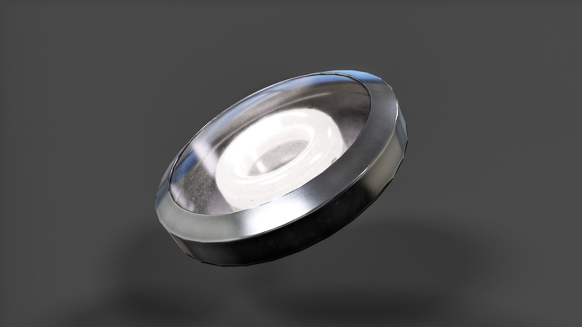 Bathroom Ceiling Light V02 - Low Poly Low-poly 3D model_31