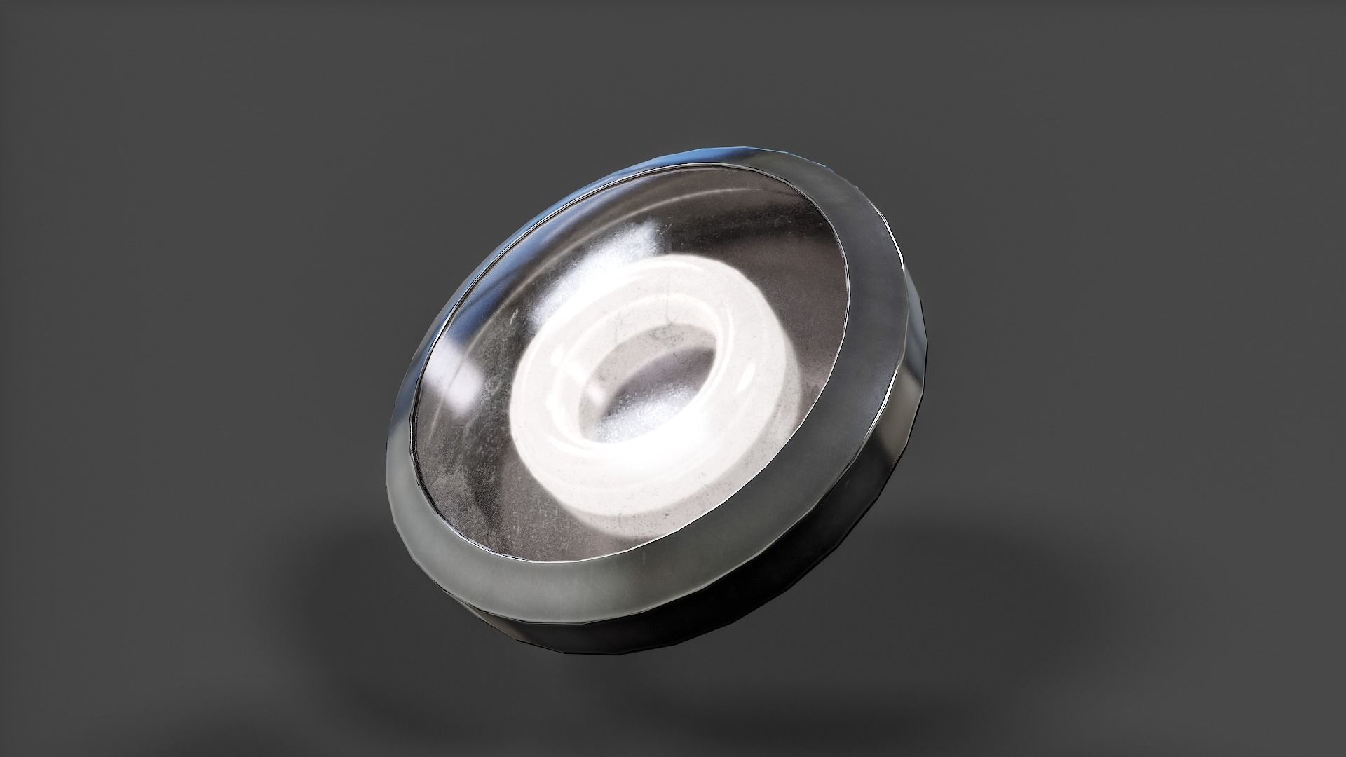 Bathroom Ceiling Light V02 - Low Poly Low-poly 3D model_33