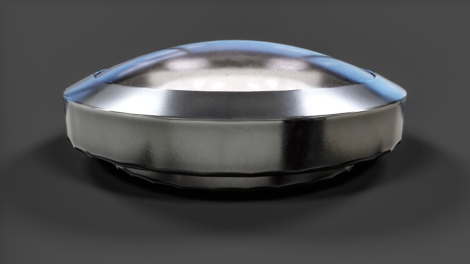 Bathroom Ceiling Light V02 - Low Poly Low-poly 3D model_12