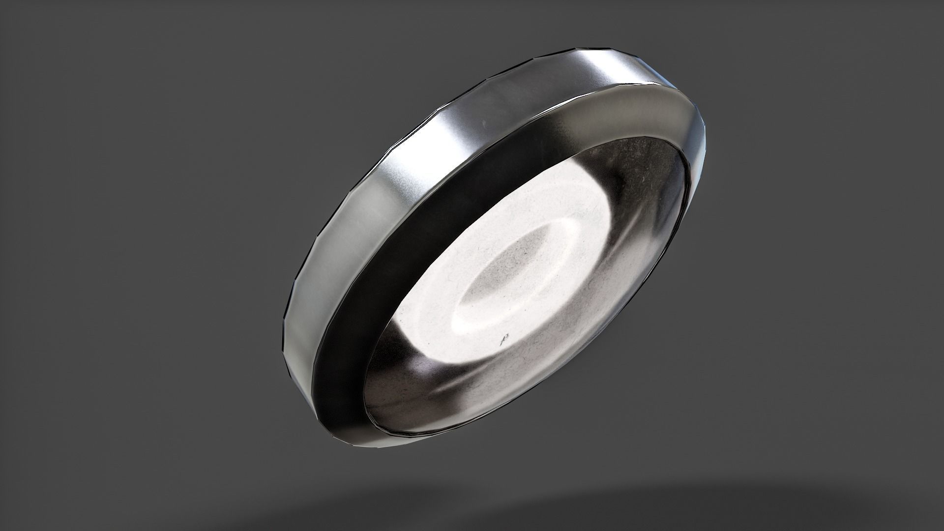 Bathroom Ceiling Light V02 - Low Poly Low-poly 3D model_45