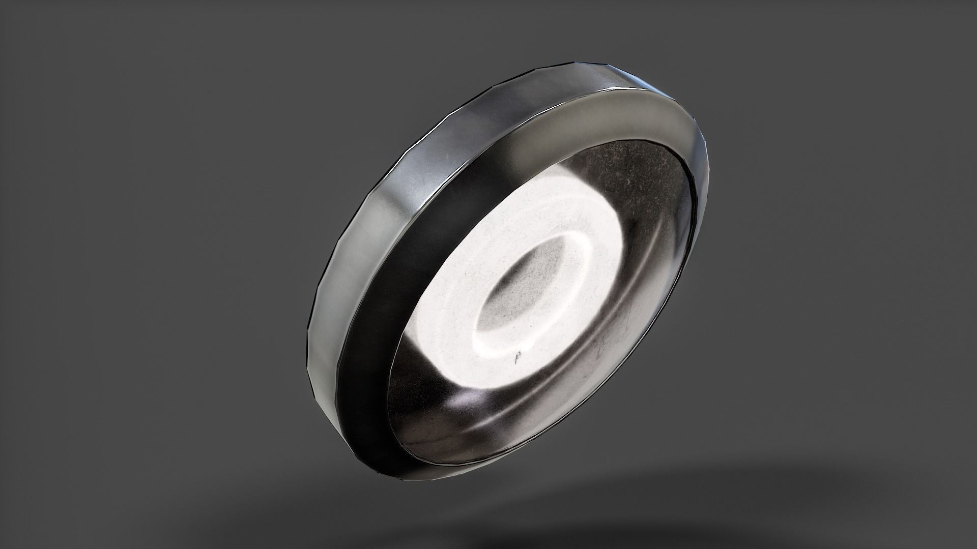 Bathroom Ceiling Light V02 - Low Poly Low-poly 3D model_44