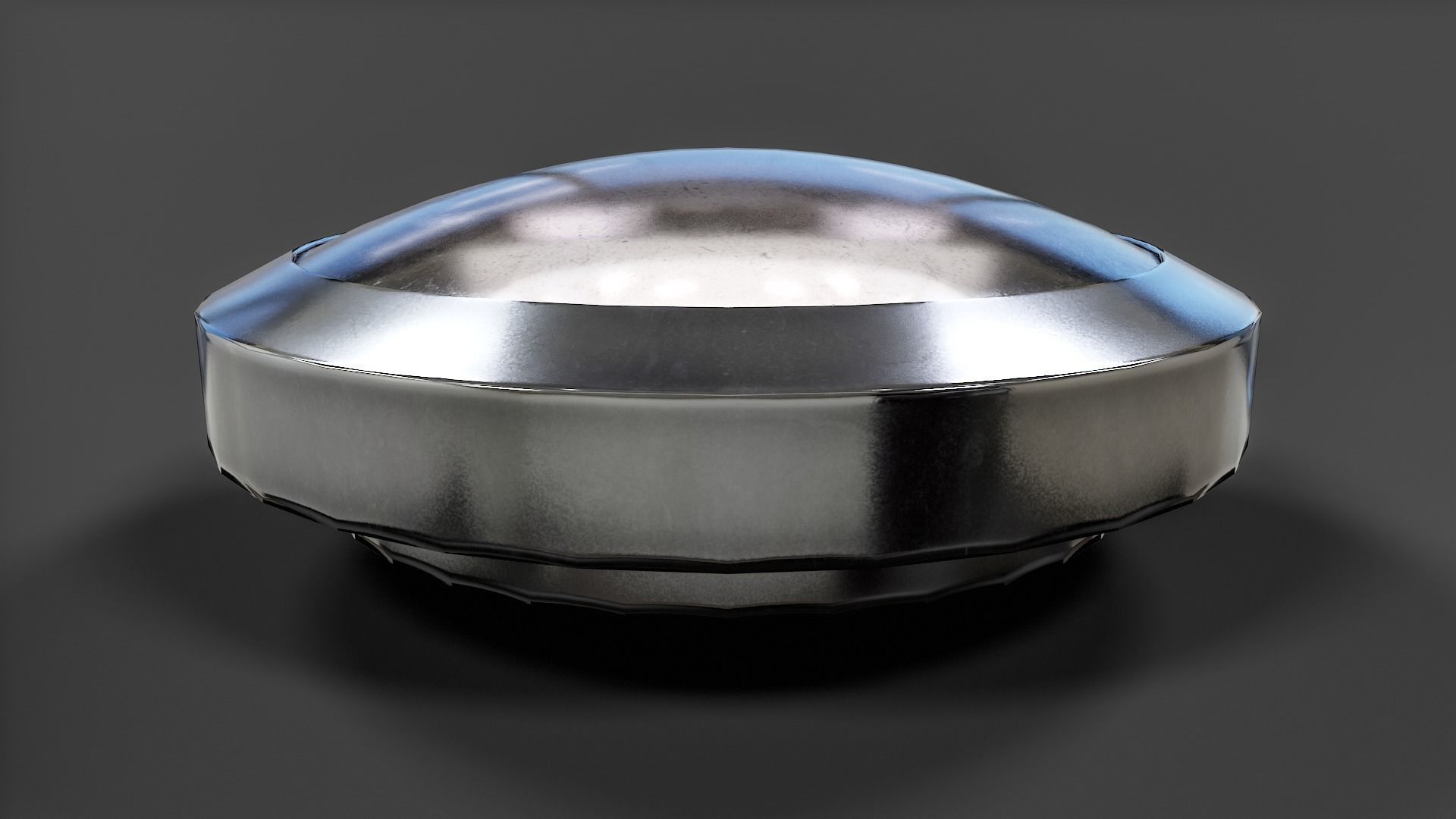 Bathroom Ceiling Light V02 - Low Poly Low-poly 3D model_13