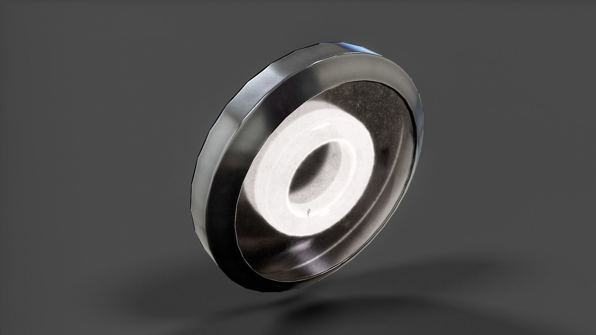 Bathroom Ceiling Light V02 - Low Poly Low-poly 3D model_43