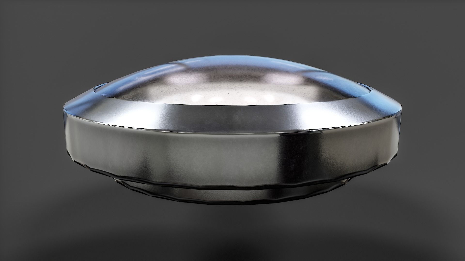 Bathroom Ceiling Light V02 - Low Poly Low-poly 3D model_18