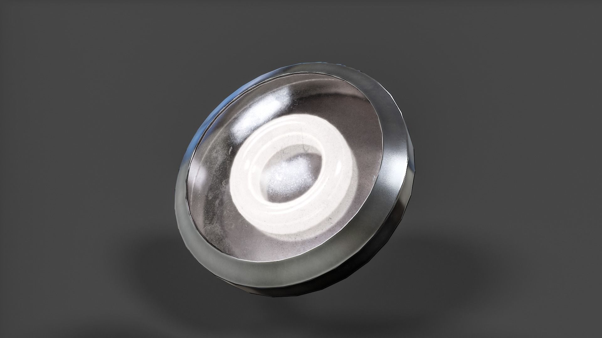 Bathroom Ceiling Light V02 - Low Poly Low-poly 3D model_34