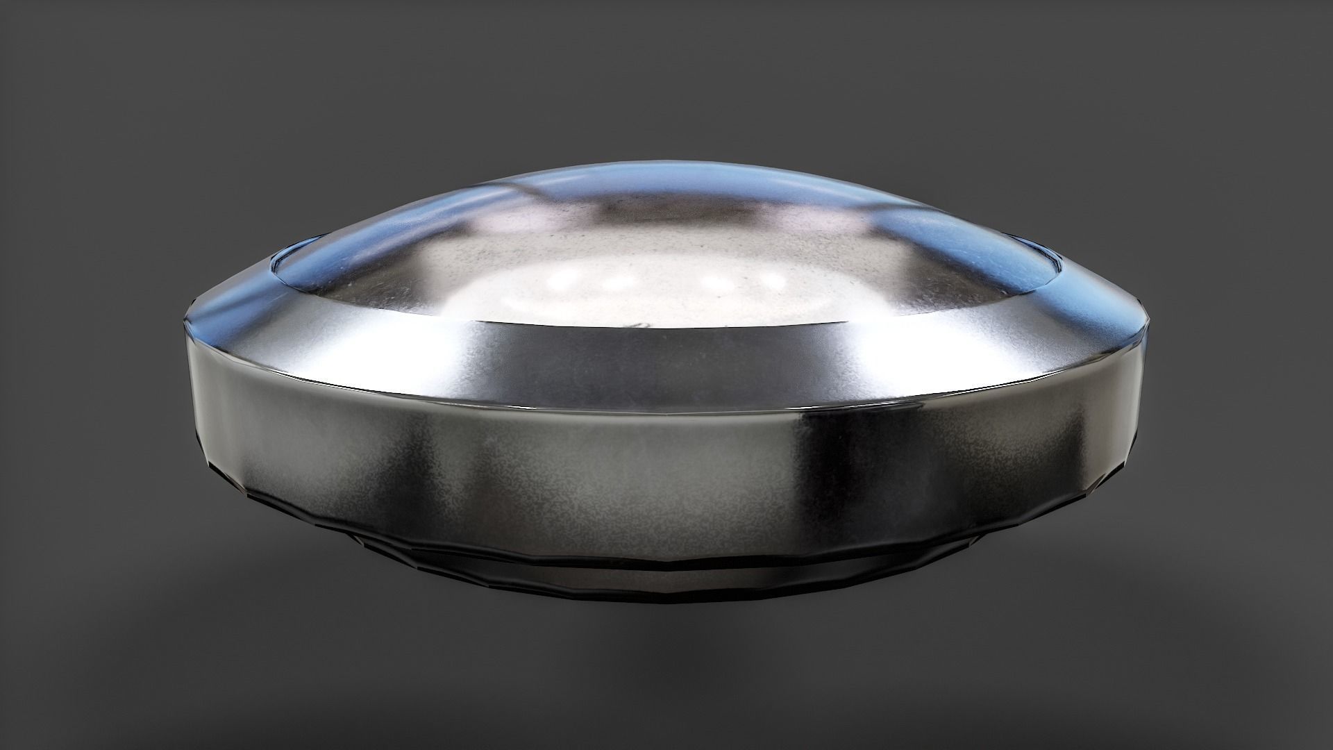 Bathroom Ceiling Light V02 - Low Poly Low-poly 3D model_25